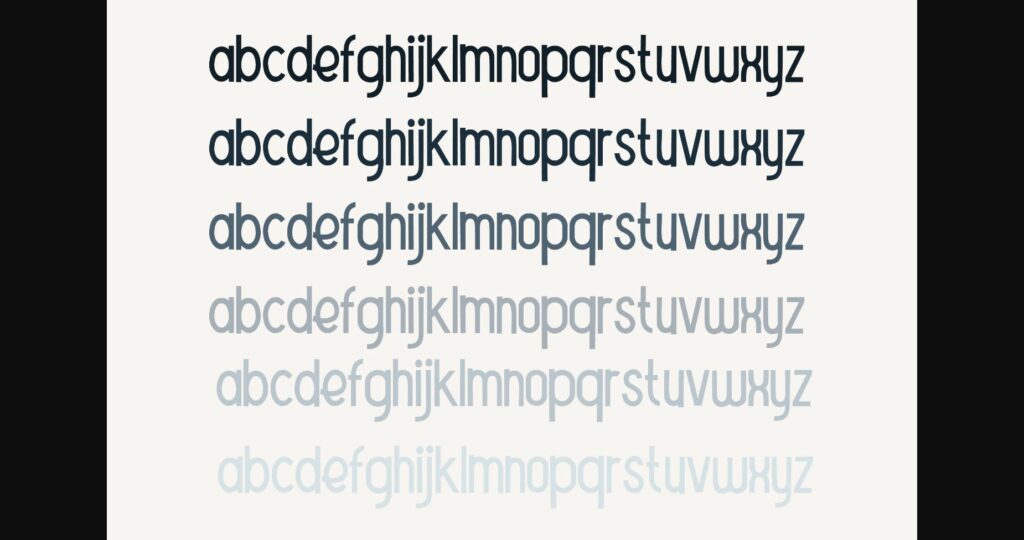 Nouveau Font Poster 9