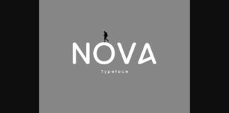 Nova Font Poster 1