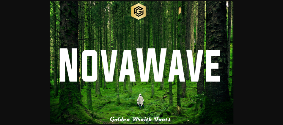 Novawave Font Poster 1