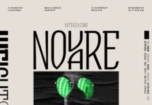 Novare Font Poster 1