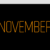 November Font