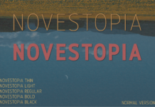 Novestopia Font Novestopia Font Poster 1