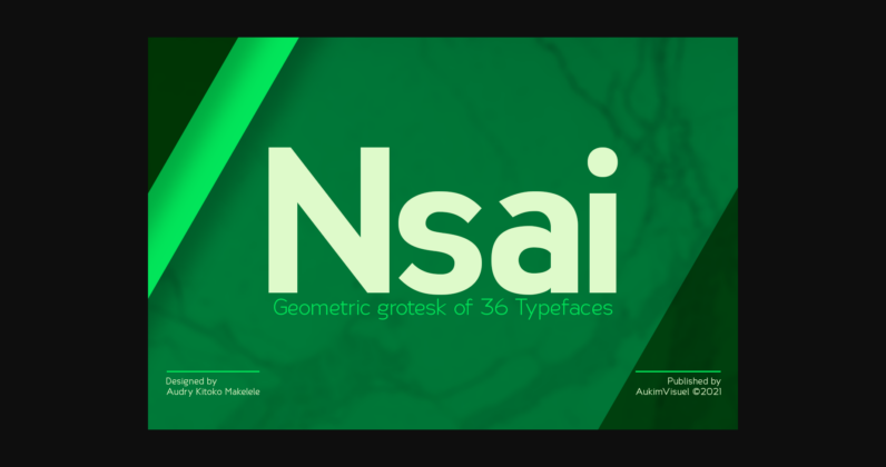 Nsai Font Poster 3