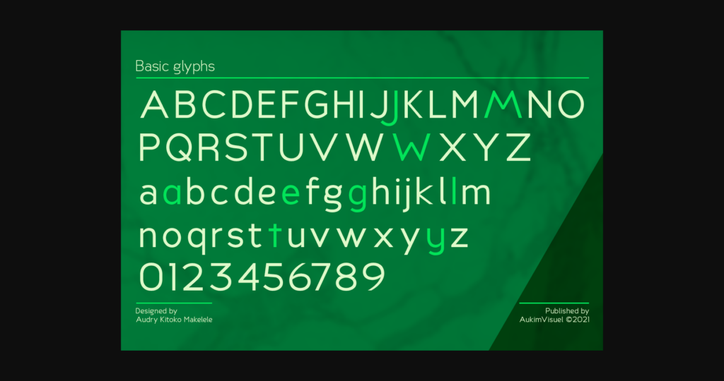 Nsai Font Poster 6