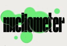 Nucliometer Font Poster 1