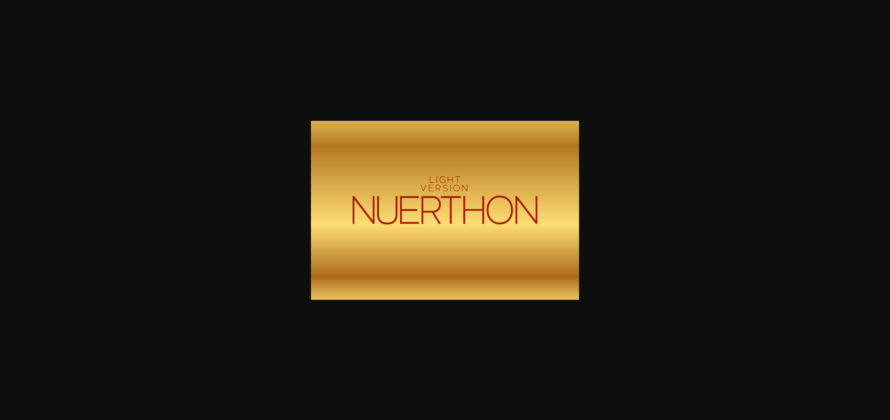 Nuerthon Light Font Poster 3