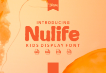 Nulife Font Poster 1