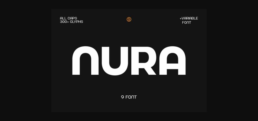 Nura Font Poster 3