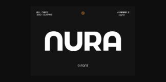 Nura Font Poster 1