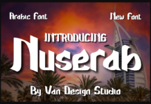 Nuserab Font Poster 1