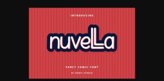 Nuvella Font Poster 1