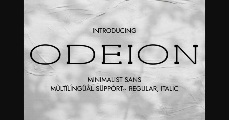Odeion Poster 3