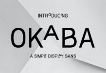 Okaba Font Poster 1
