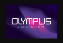 Olympus Font Poster 1