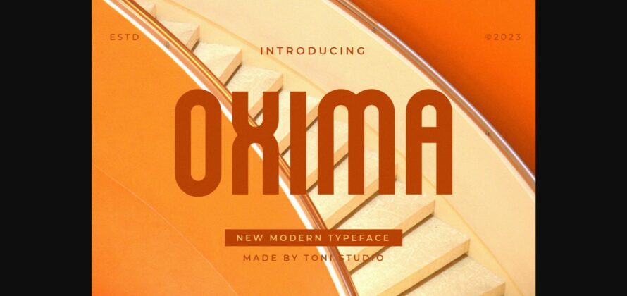 Oxima Font Poster 3