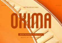 Oxima Font Poster 1