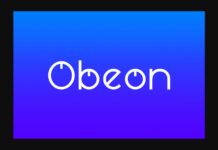 Obeon Font Poster 1