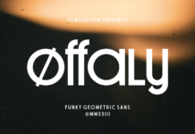 Offaly Font Poster 1
