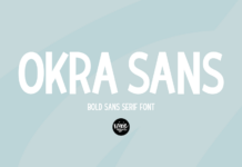 Okra Sans Font Poster 1