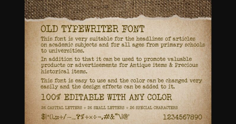 Old Typewriter Poster 4