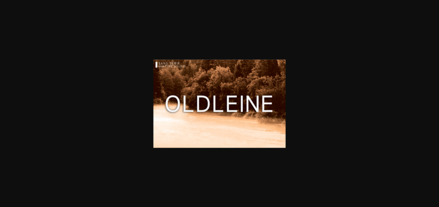 Oldleine Font Poster 3