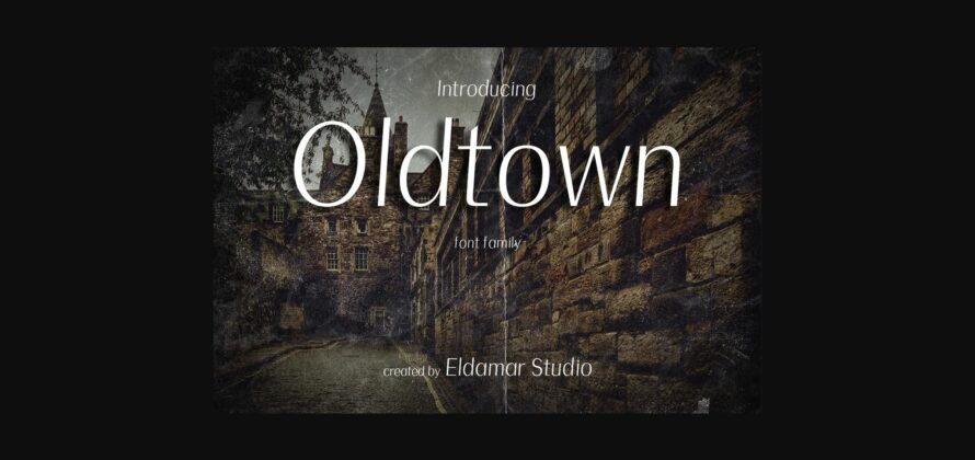 Oldtown Font Poster 3