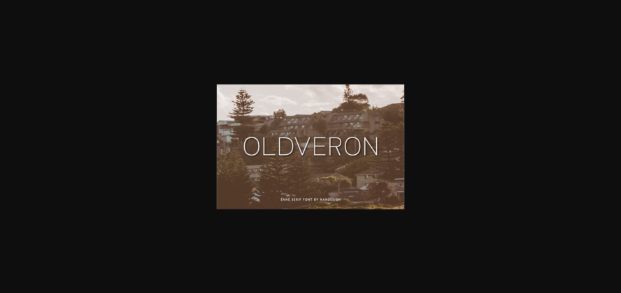 Oldveron Font Poster 1