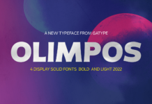 Olimpos Font Poster 1