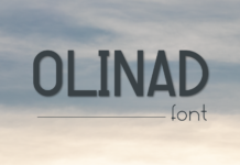 Olinad Font Olinad Font Poster 1