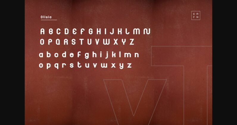 Olisia Font Poster 5