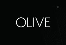 Olive Font Poster 1