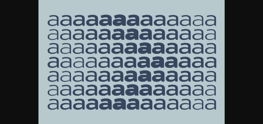 Oliviar Font Poster 8