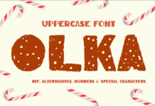 Olka Font Poster 1