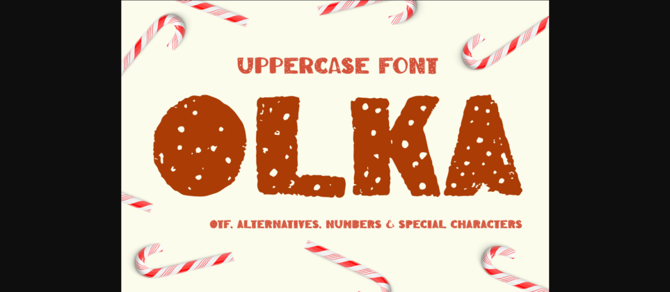 Olka Font Poster 1