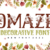Omaze Font