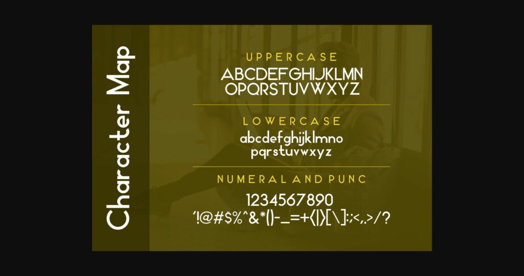 One Click Font Poster 2