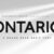 Ontario Font