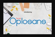 Oplosans Font Poster 1