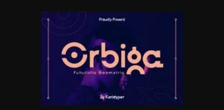 Orbiga Font Poster 1
