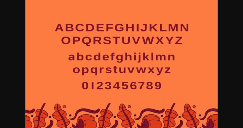 Orborn Font Poster 5
