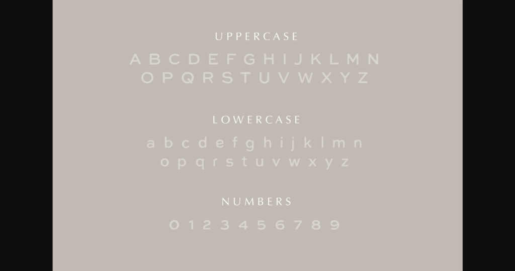 Organic Hand Font Poster 8