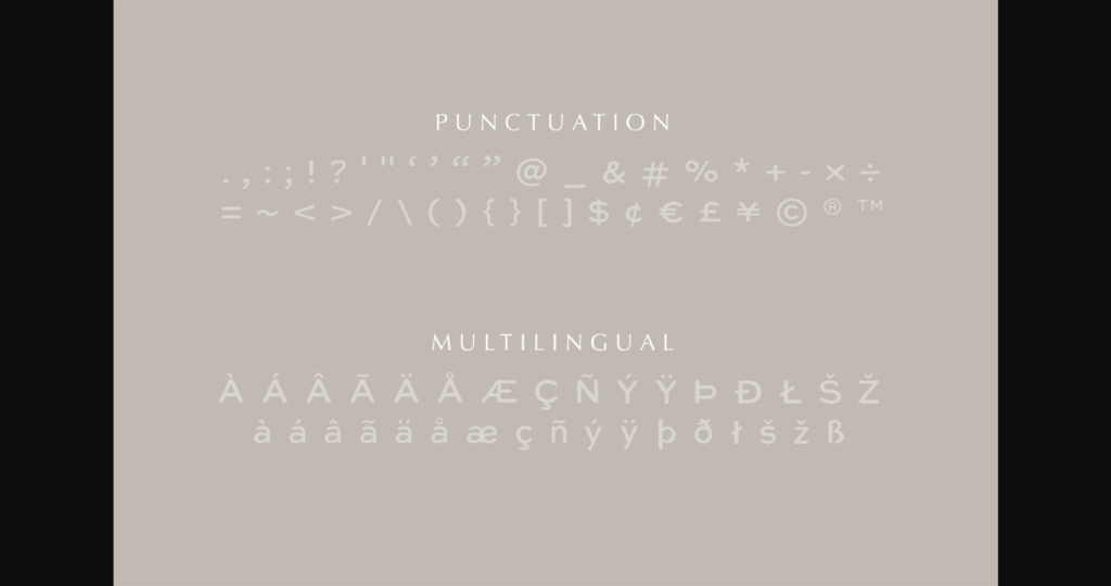 Organic Hand Font Poster 9