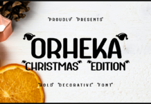 Orheka Font Poster 1