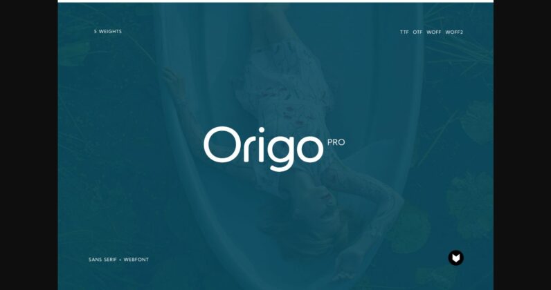 Origo Pro Font Poster 3