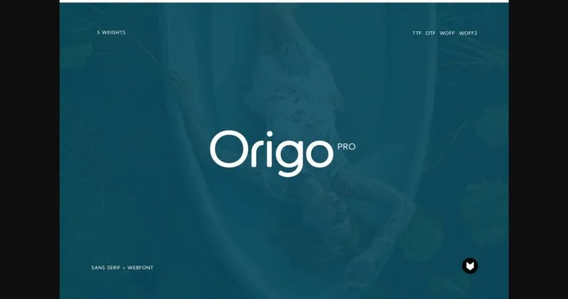 Origo Pro Font Poster 1