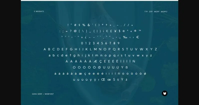 Origo Pro Font Poster 5