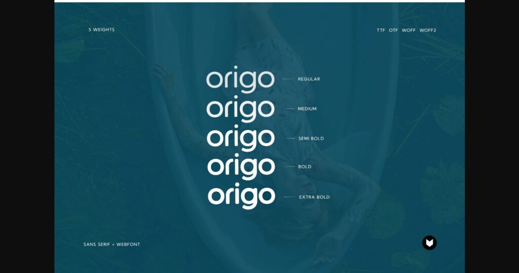 Origo Pro Font Poster 7
