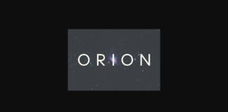 Orion Font Poster 1