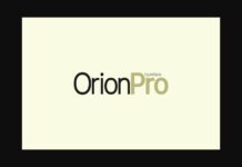 Orion Pro Font Poster 1