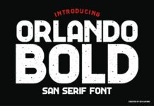 Orlando Bold Font Poster 1